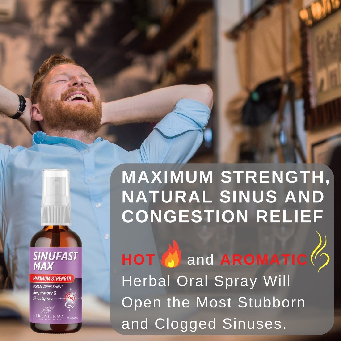 Sinufast Max Sinus and Respiratory Oral Spray