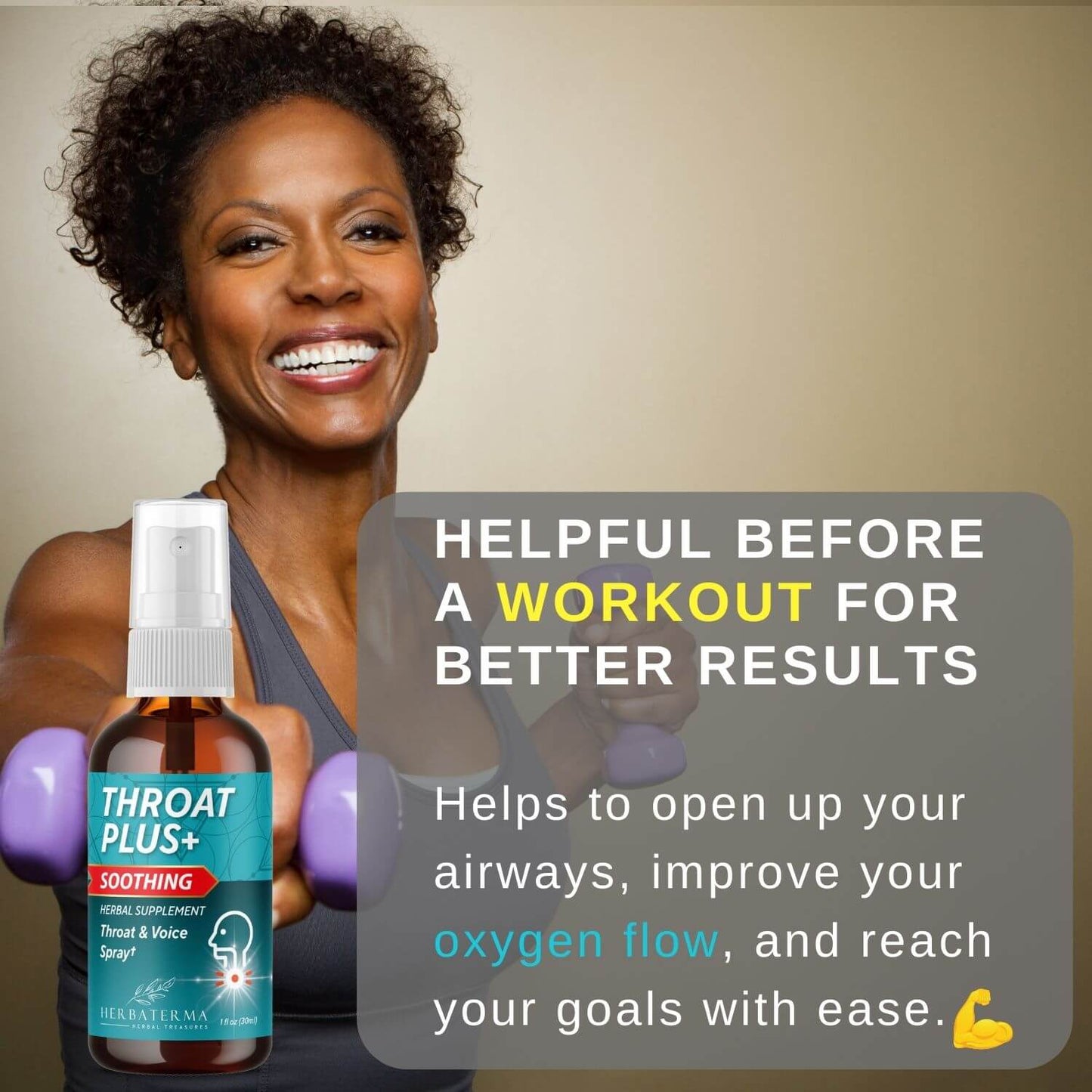 Throat Plus+ Soothing Throat and Voice Spray